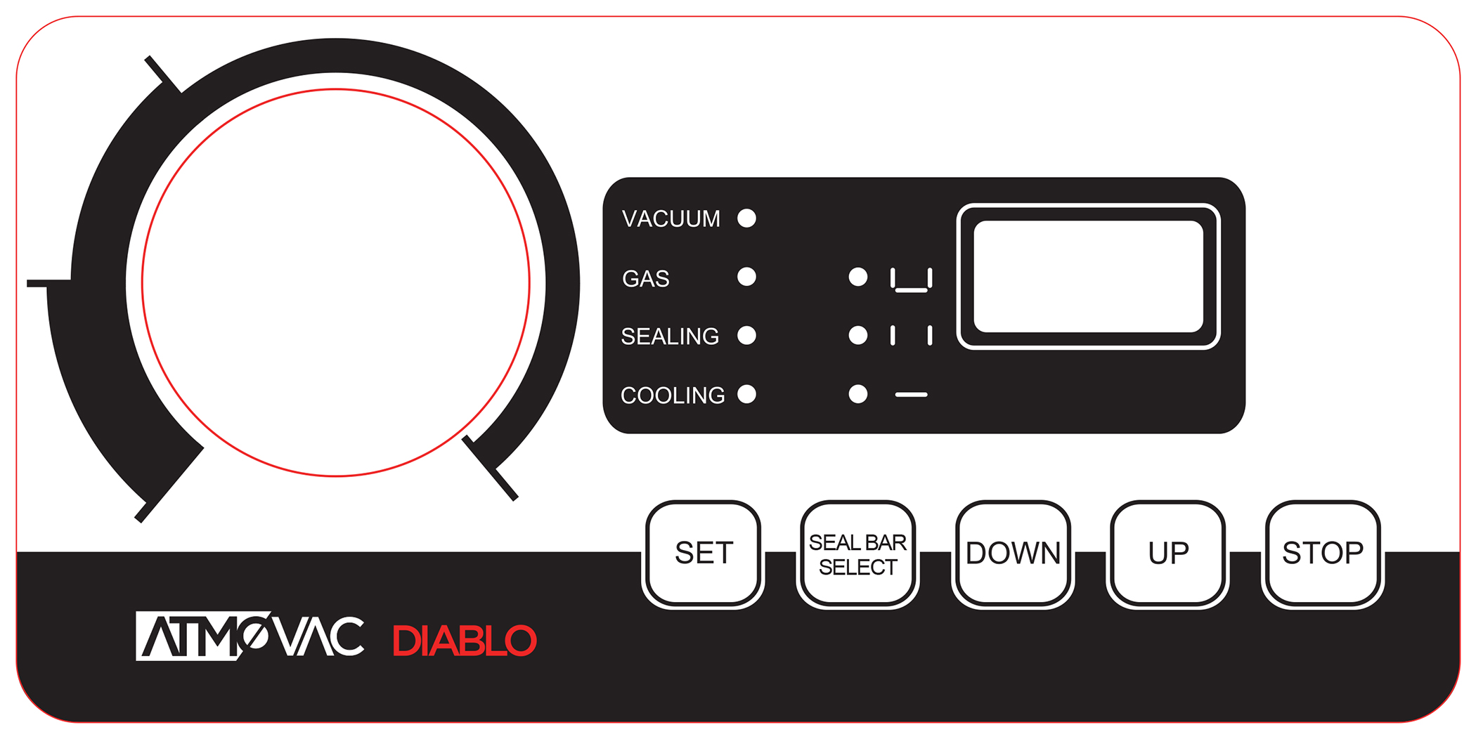 VACUUM MACHINE WITH  2 17'' SEAL BARS110V - Image 2