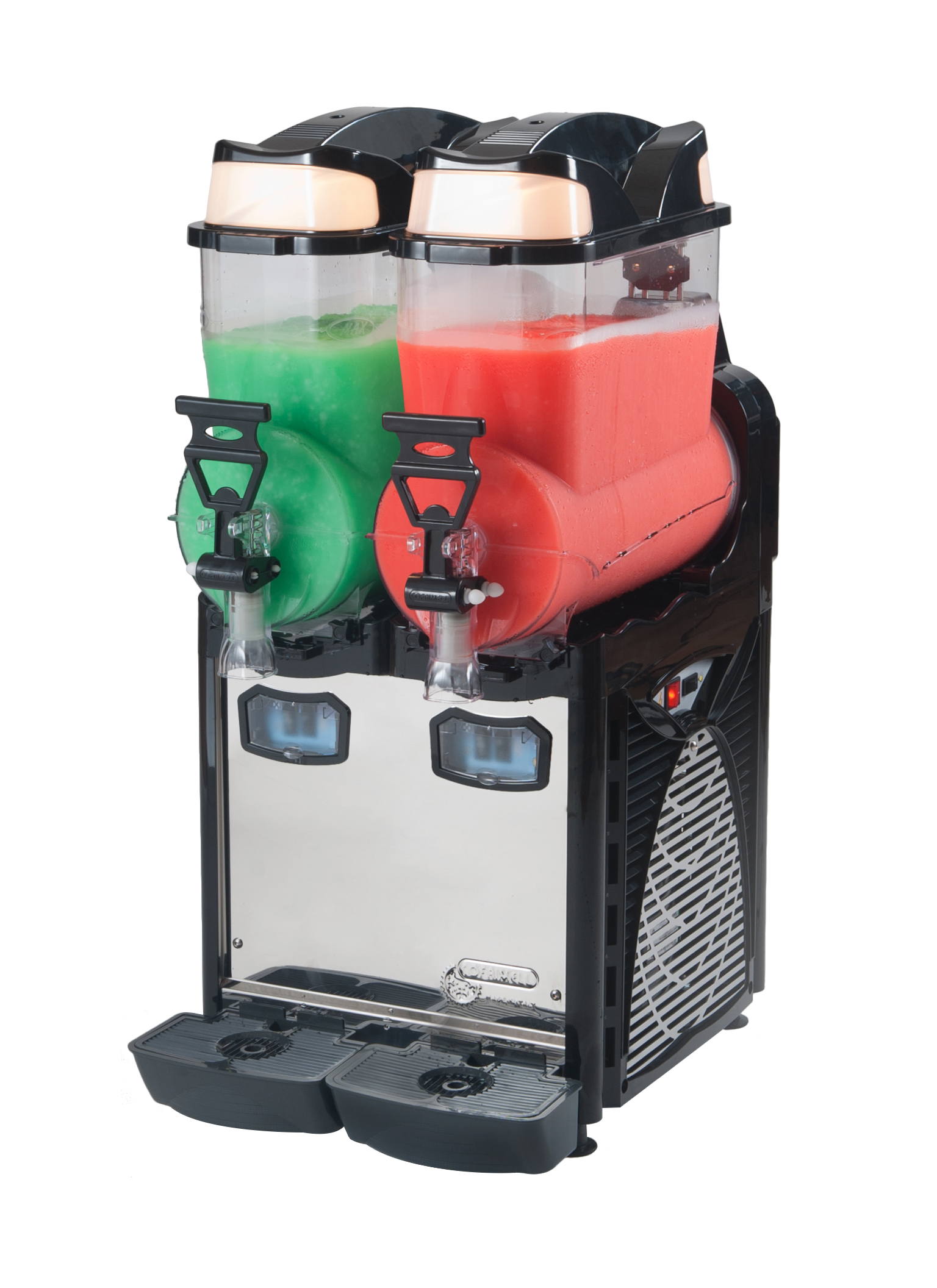 TWOTANKBLACKSLUSHMACHINE110V