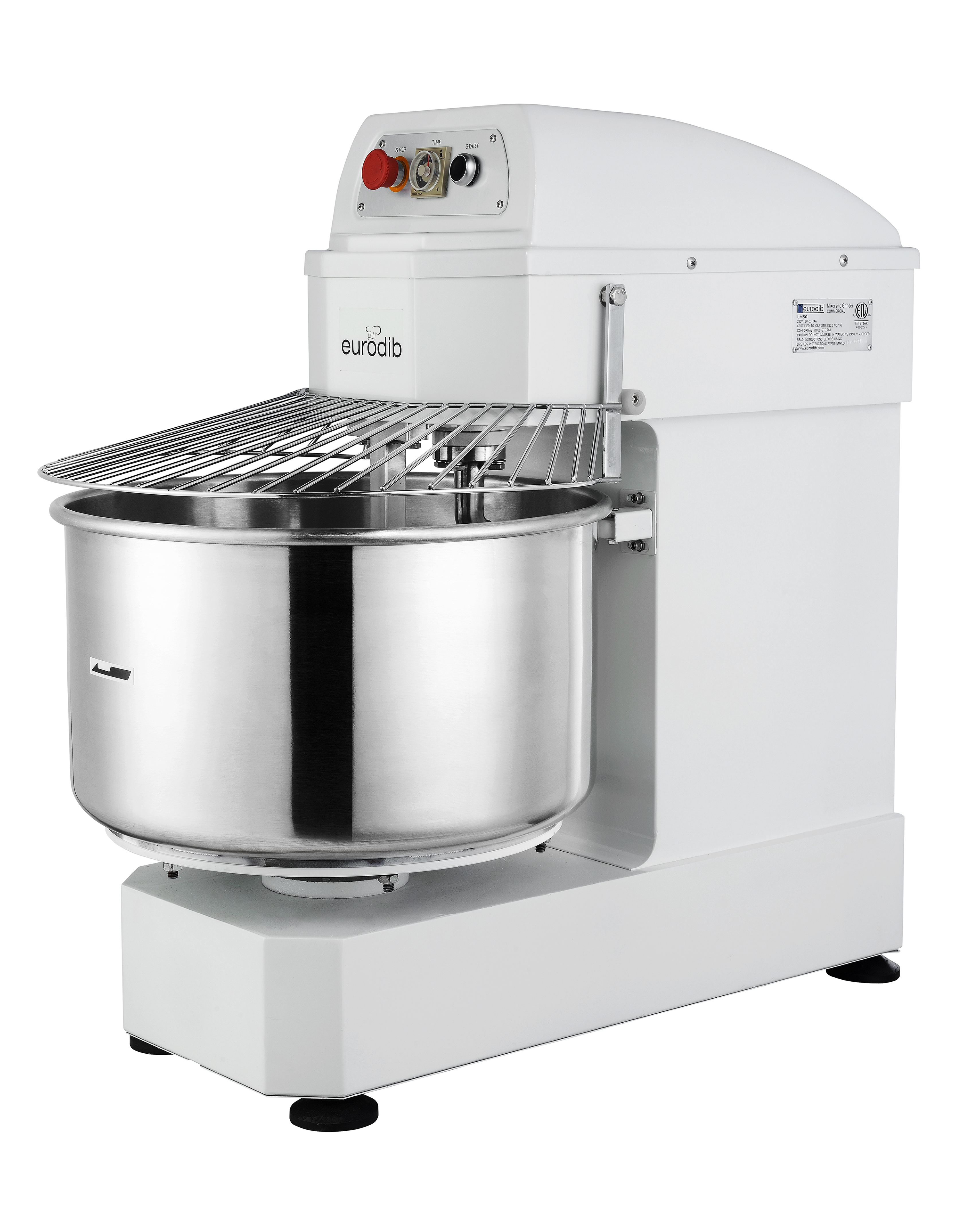 50 QUARTS SPIRAL MIXER WITH TIMER 220V / 60 HZ / 1PH - Image 3