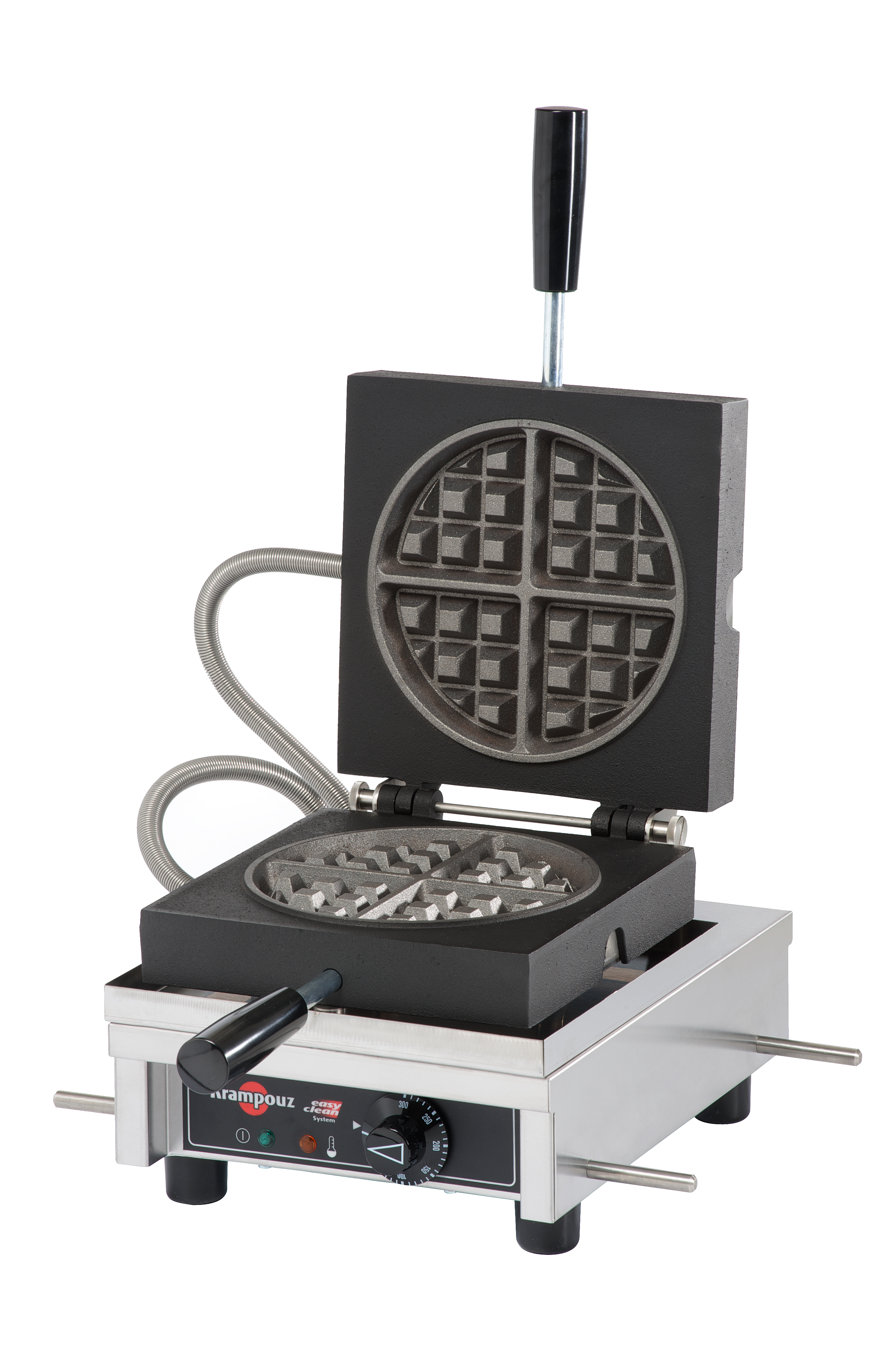 BRUXELLES ROUND WAFFLE MACHINE 90 DEGREE OPENING 120V - Image 3