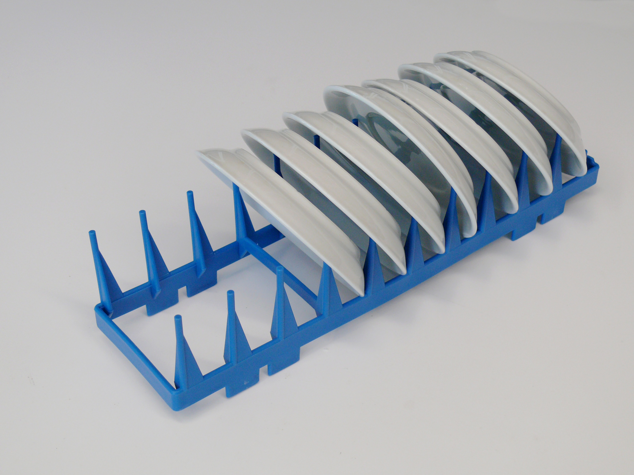 10 SECTIONS RACK FOR SAUCERS - Image 3