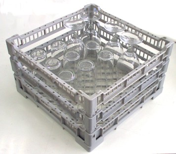 Support à verres ouvert