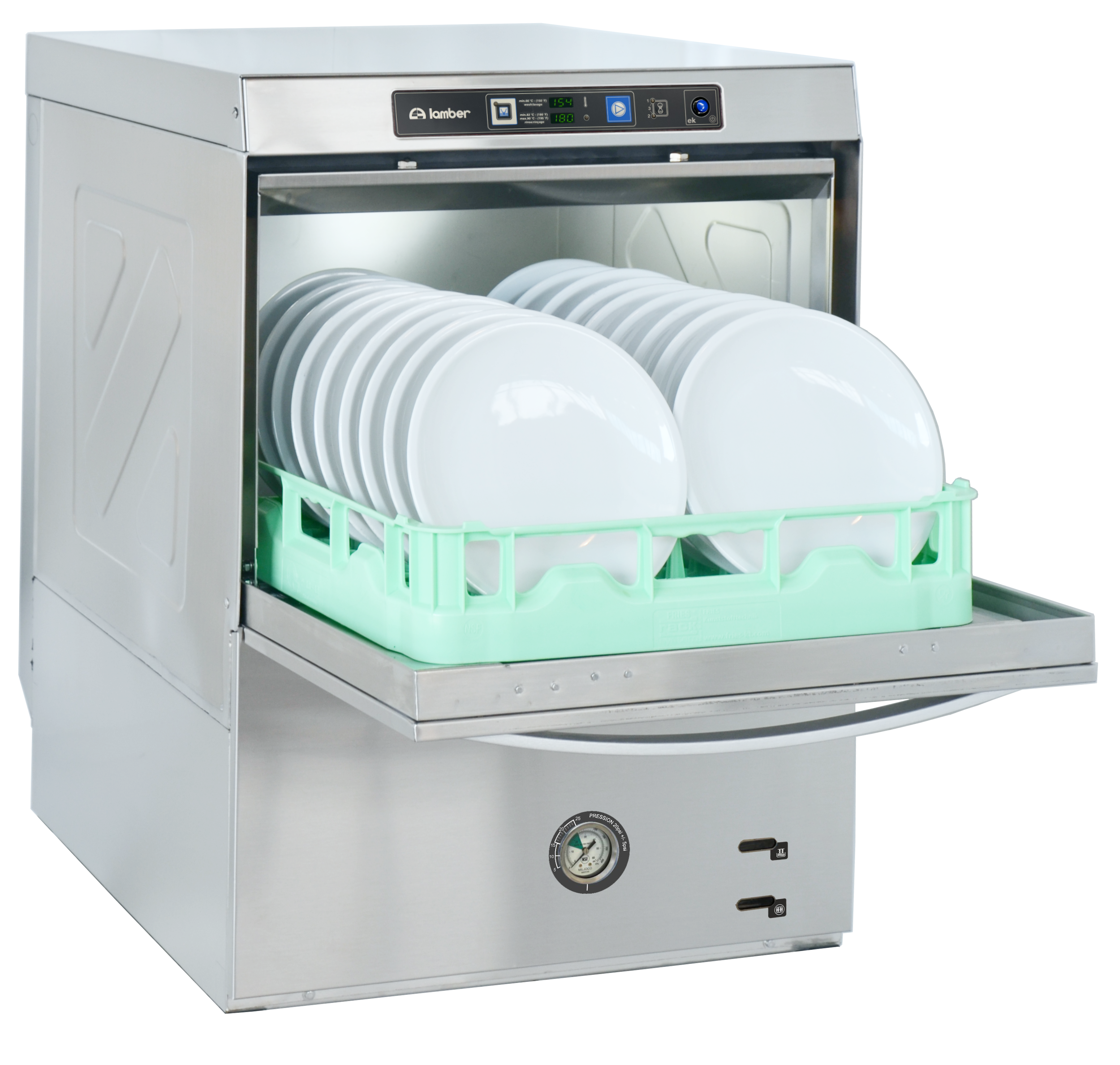 High-Temperature Undercounter Dishwasher