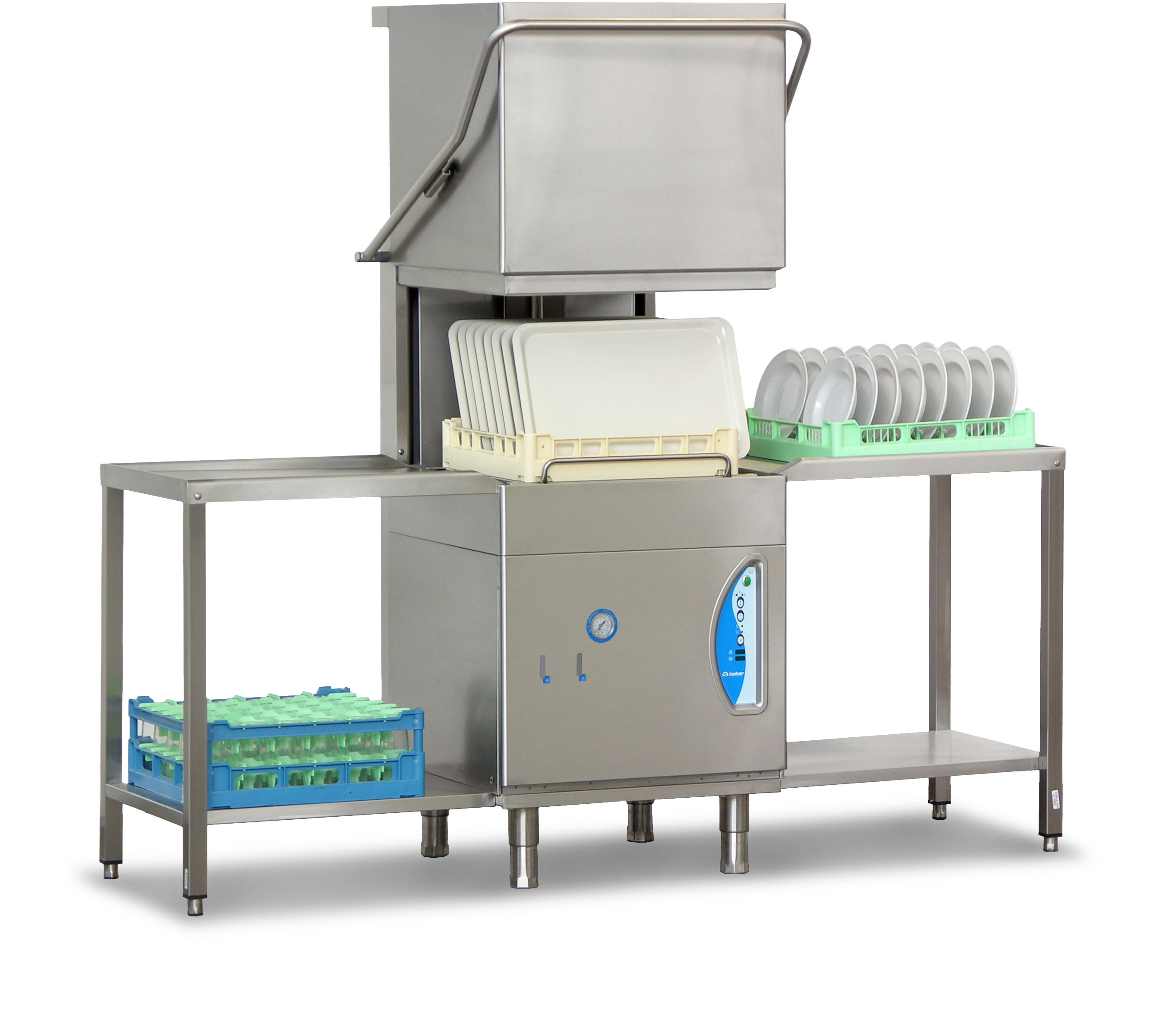 Eurodib L25EKDPS1PH - Lamber Dishwasher, high temp, upright type, (60) racks/hour, drain pump