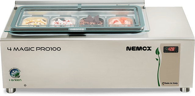 i-GREEN 4 GELATO TRAY S/S CASE R290