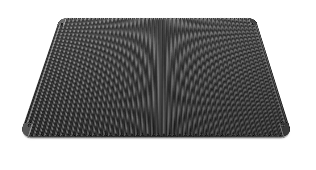 FAKIRO Ribbed Non-Stick Baking Plate 24 in x 16 in