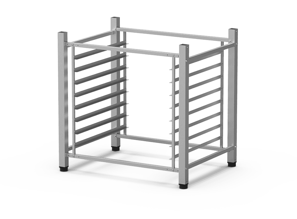 Support ouvert avec 8 supports latéraux pour fours LINEMISS format complet XAFT183 et XAFT193